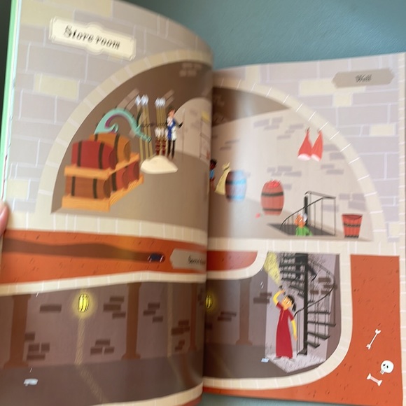 COPY - Usborne Castle Sticker Book - Picture 6 of 8